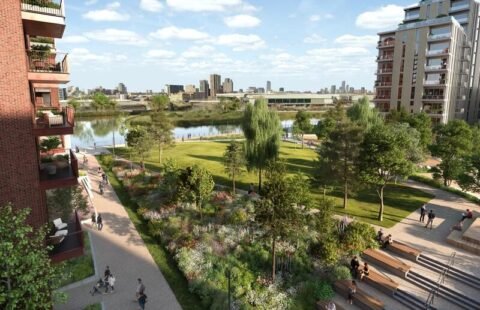 Apartments with Access to Vibrant Public Spaces in Poplar Riverside