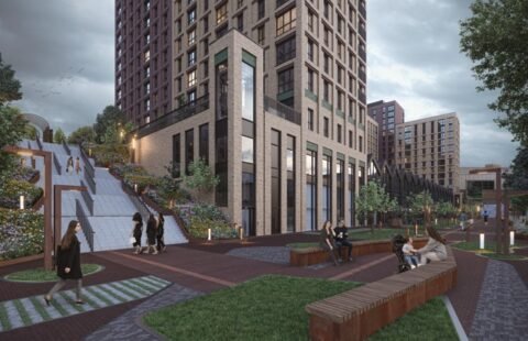 Modern 16th-Floor Apartment with Breathtaking West-Facing Views – Manchester