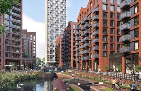 Canal-Side Living with Exclusive Amenities in Birmingham